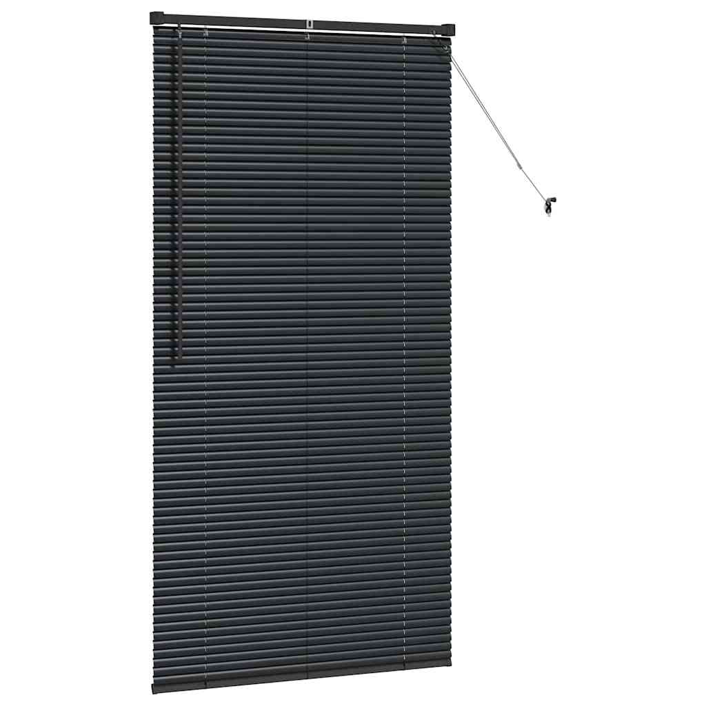 Venecijanski zastore Crna 175 x 85 cm Aluminij