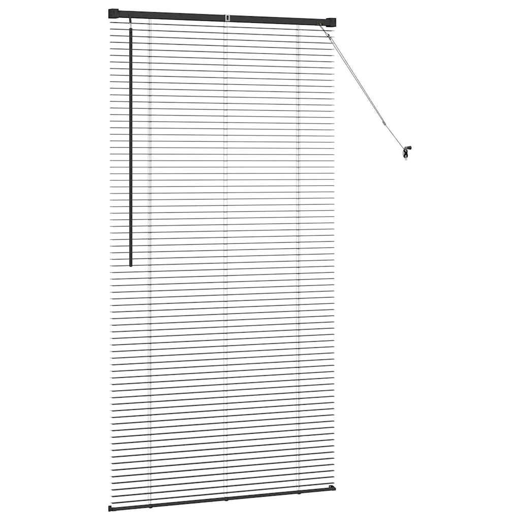Venecijanski zastore Crna 175 x 85 cm Aluminij
