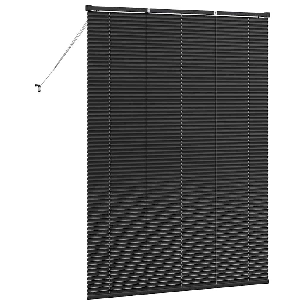 Venecijanski zastore Crna 175 x 125 cm Aluminij