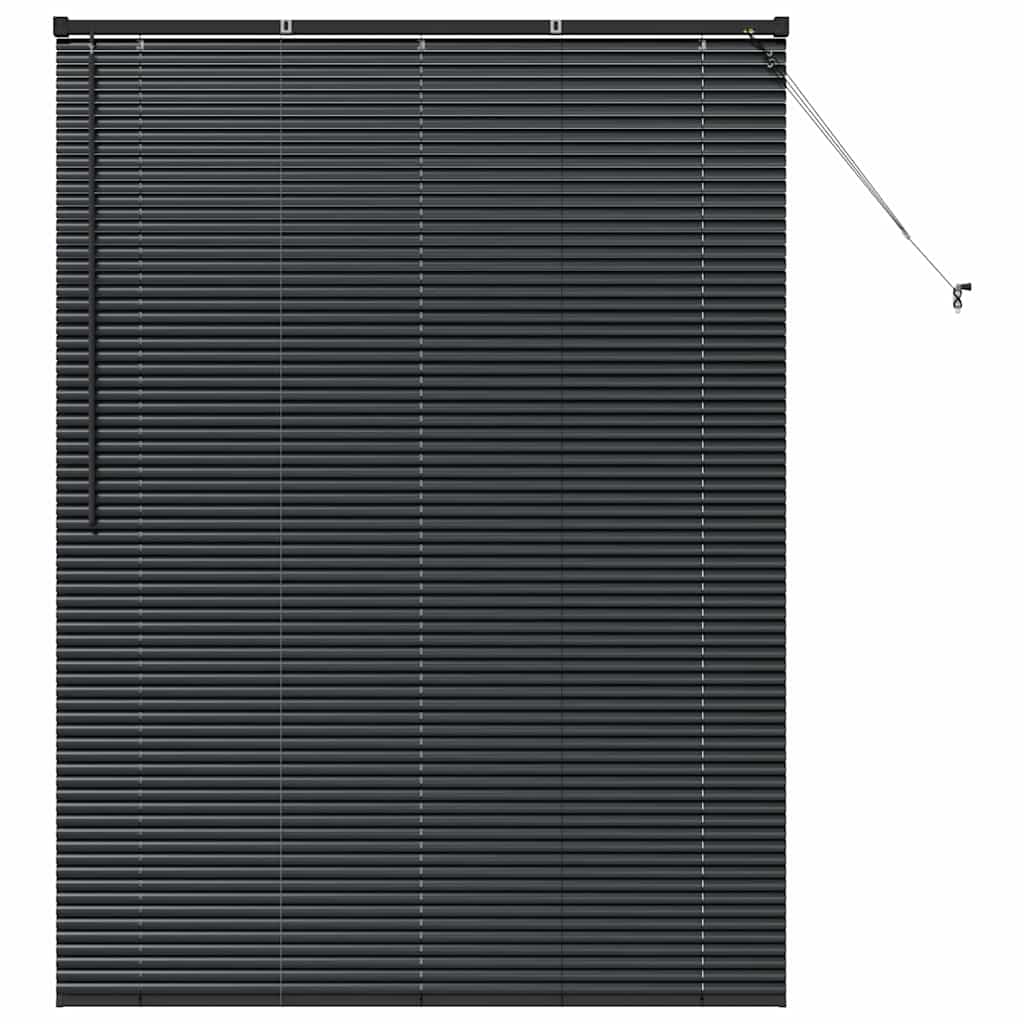 Venecijanski zastore Crna 175 x 125 cm Aluminij