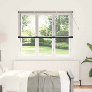 Venecijanski zastore Crna 175 x 160 cm Aluminij