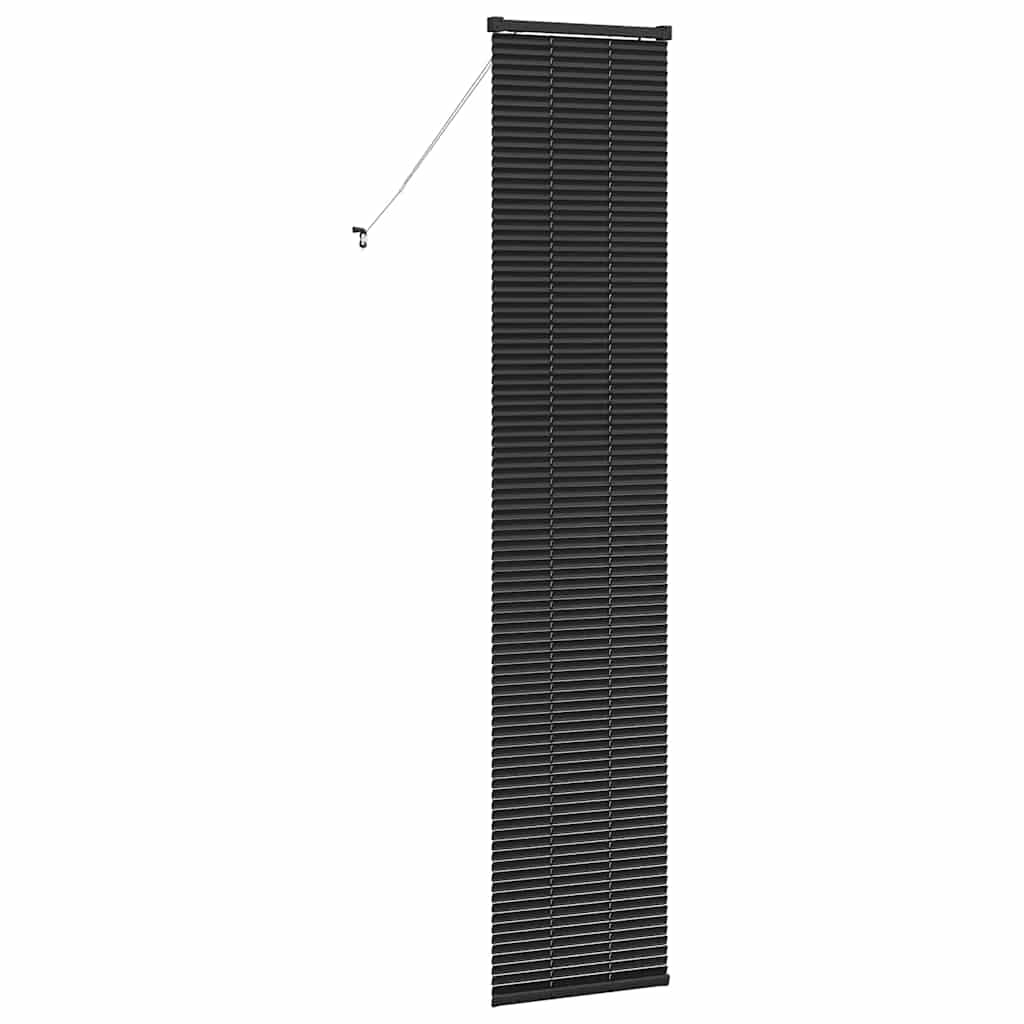 Venecijanski zastore Crna 220 x 40 cm Aluminij