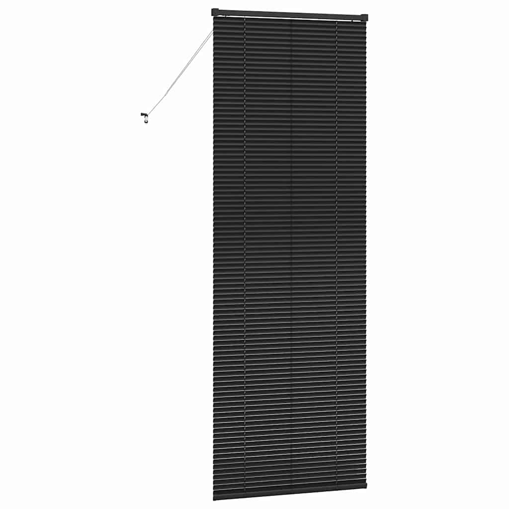 Venecijanski zastore Crna 220 x 80 cm Aluminij