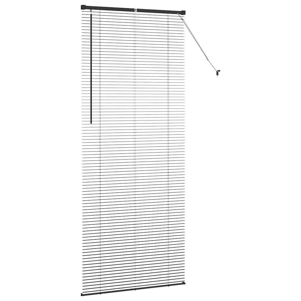 Venecijanski zastore Crna 220 x 85 cm Aluminij