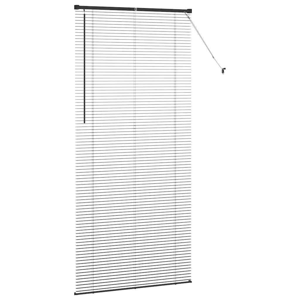Venecijanski zastore Crna 220 x 100 cm Aluminij