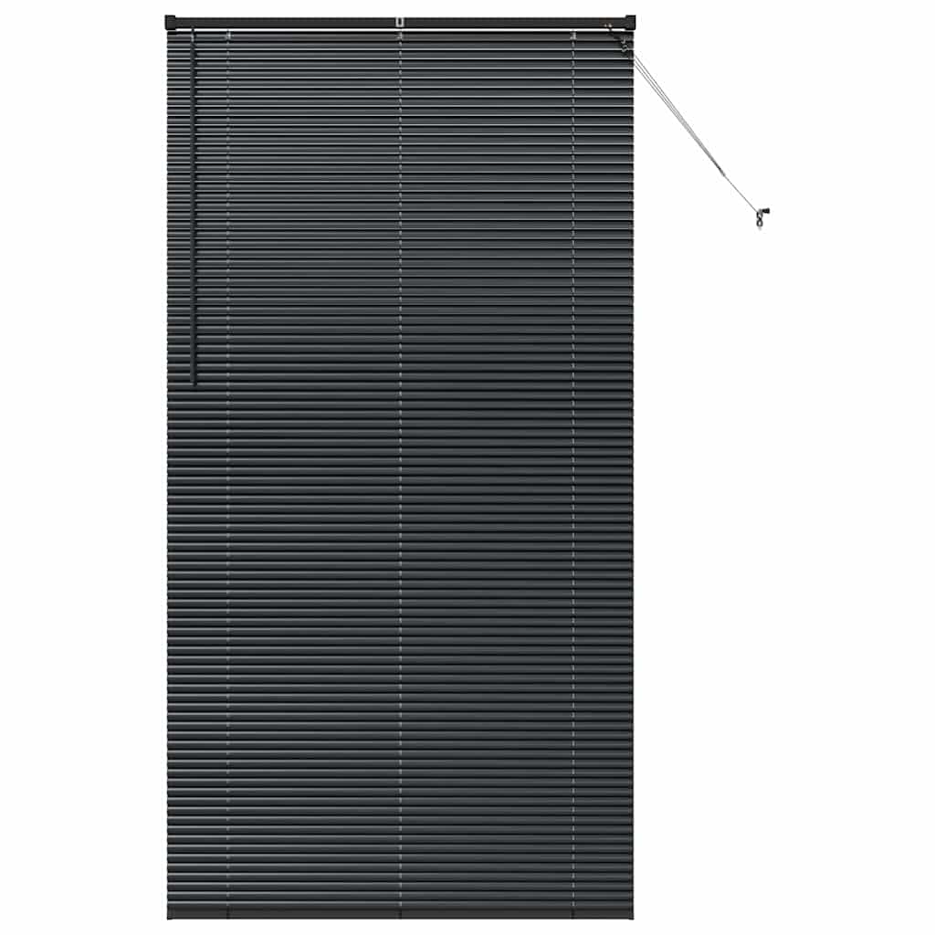 Venecijanski zastore Crna 220 x 115 cm Aluminij