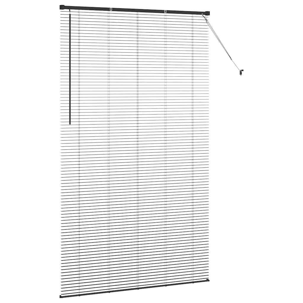 Venecijanski zastore Crna 220 x 130 cm Aluminij