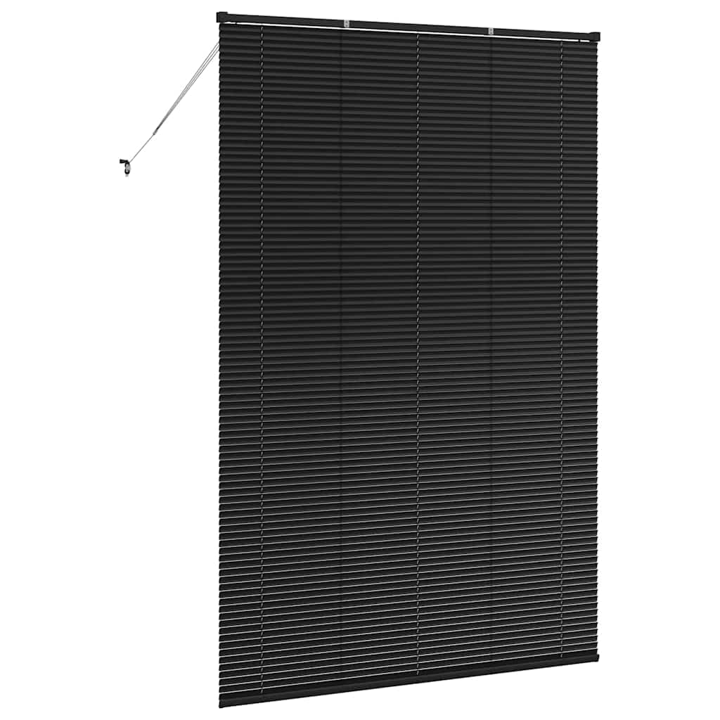 Venecijanski zastore Crna 220 x 145 cm Aluminij