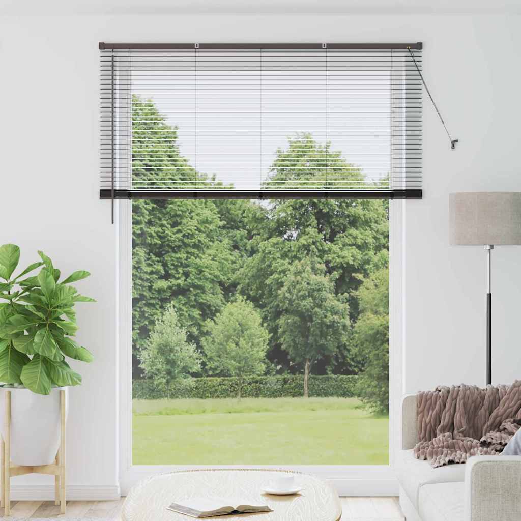 Venecijanski zastore Crna 220 x 155 cm Aluminij