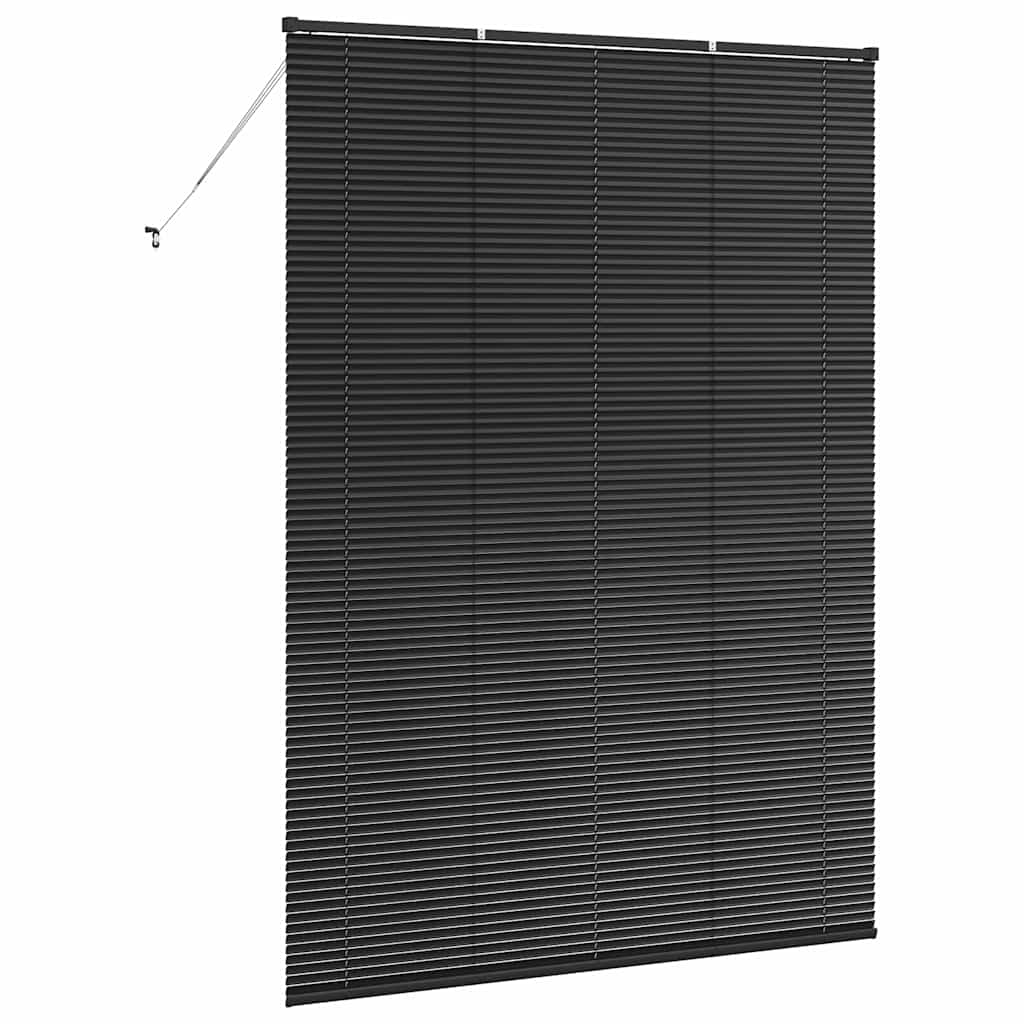 Venecijanski zastore Crna 220 x 155 cm Aluminij