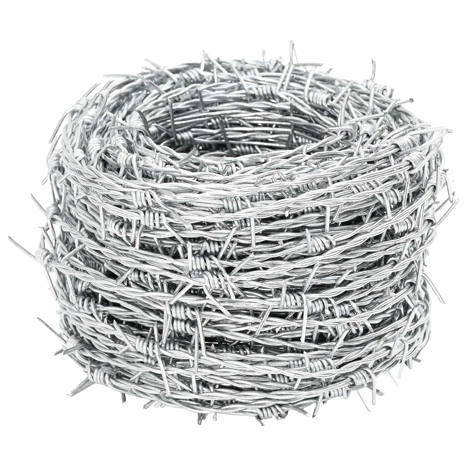 Bodljikava žica Srebrno 100 m Čelik vruće galvaniziran