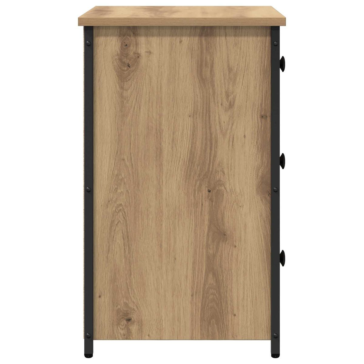 Noćni ormar s ladicama 2 pcs Smeđa 40 x 36 x 60 cm