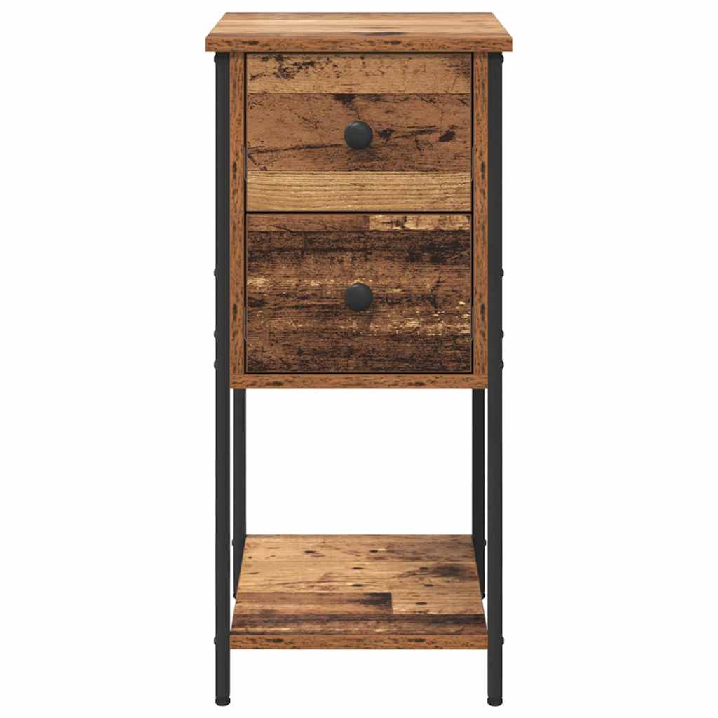 Noćni ormar Staro drvo 32 x 42 x 70 cm Konstruirano drvo