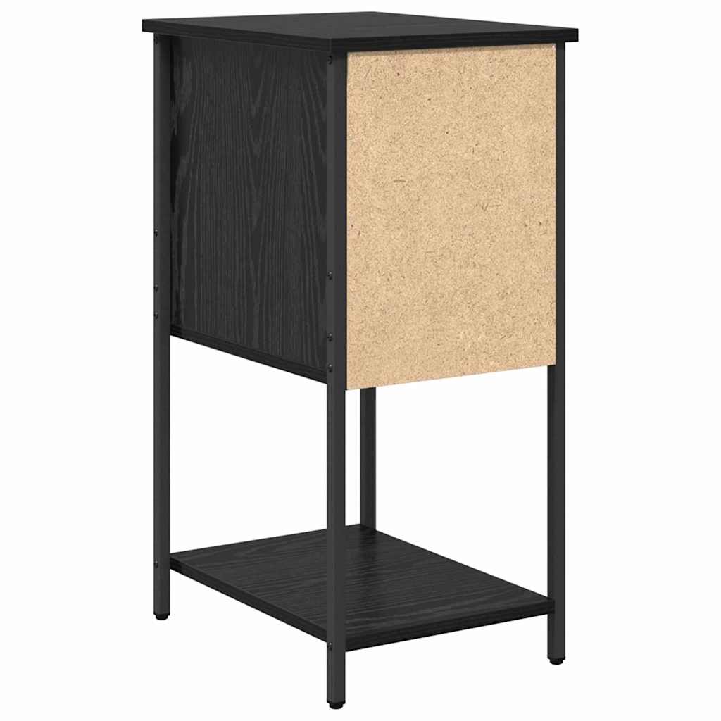 Noćni ormar Crni hrast 32 x 42 x 70 cm Konstruirano drvo
