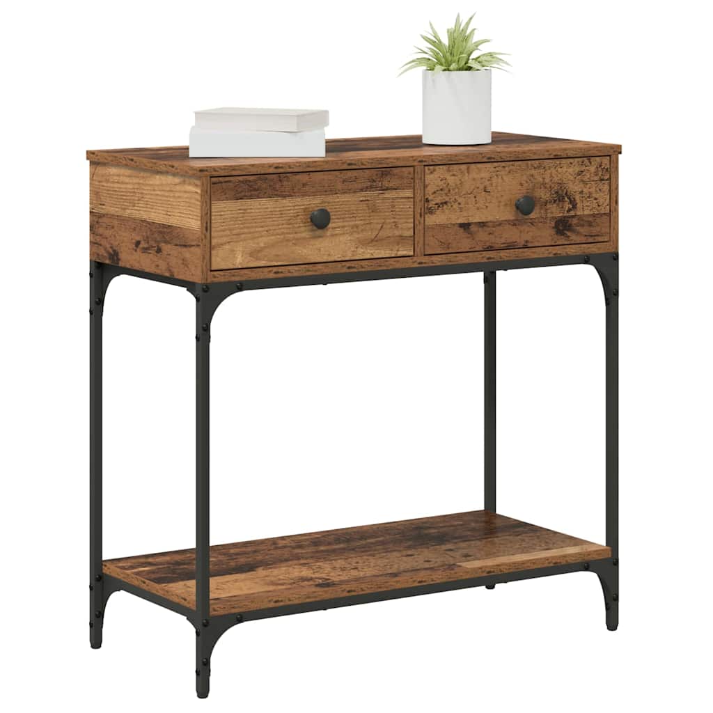 Konzolna stolica Staro drvo 75 x 34,5 x 75 cm Konstruirano drvo