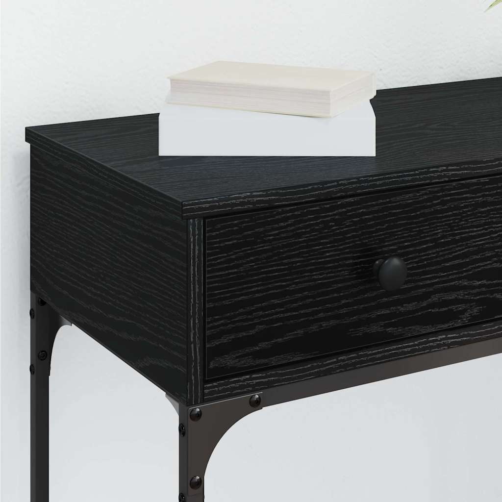 Konzolna stolica Crni hrast 75 x 34,5 x 75 cm Konstruirano drvo