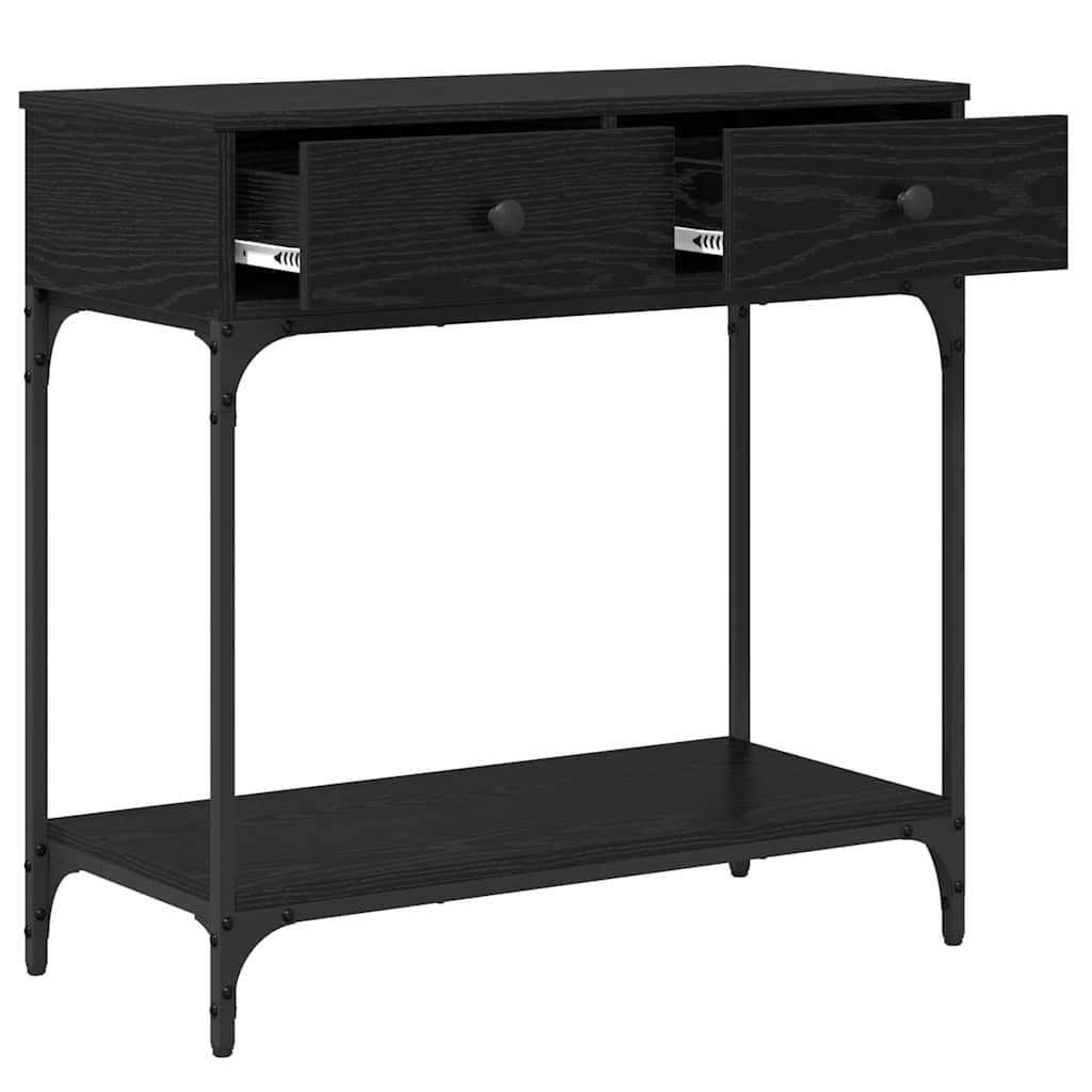 Konzolna stolica Crni hrast 75 x 34,5 x 75 cm Konstruirano drvo