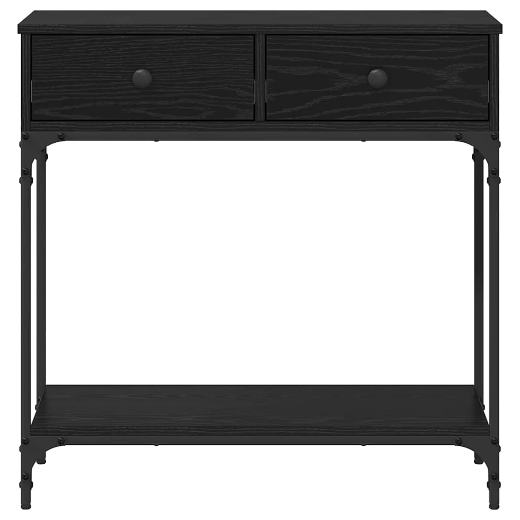 Konzolna stolica Crni hrast 75 x 34,5 x 75 cm Konstruirano drvo