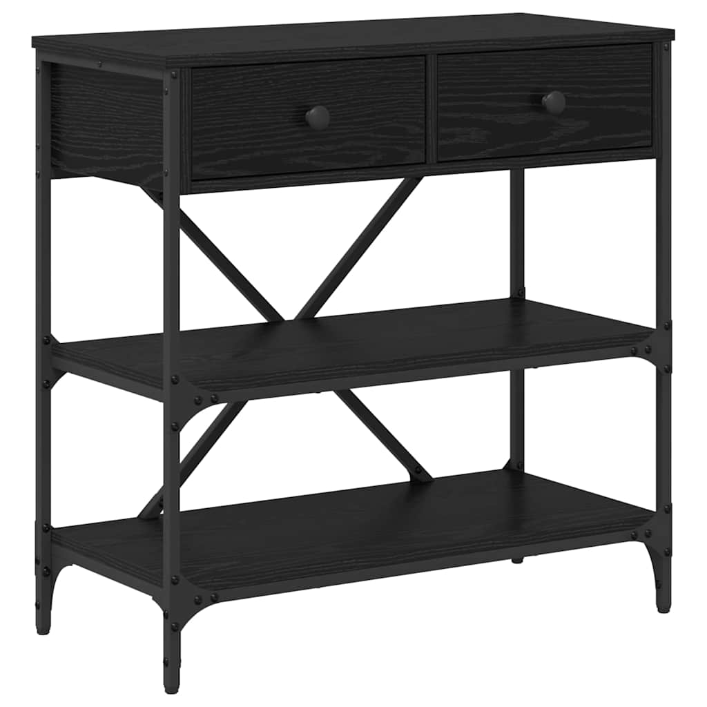 Konzolna stolica Crni hrast 75 x 34,5 x 75 cm boja drva