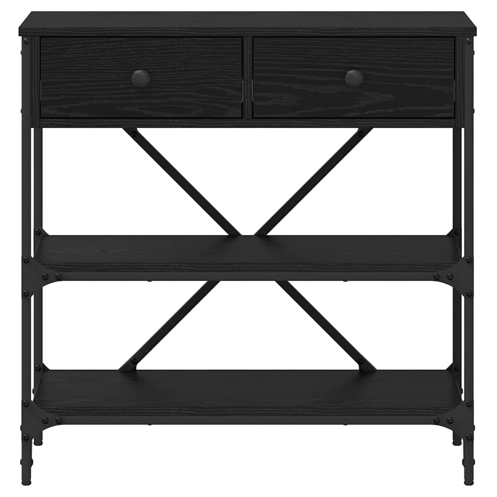 Konzolna stolica Crni hrast 75 x 34,5 x 75 cm boja drva