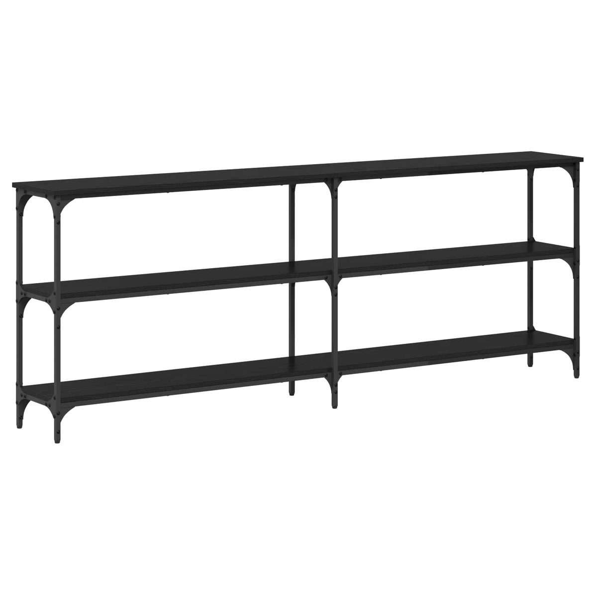 Konzolna stolica Crni hrast 200 x 29 x 75 cm