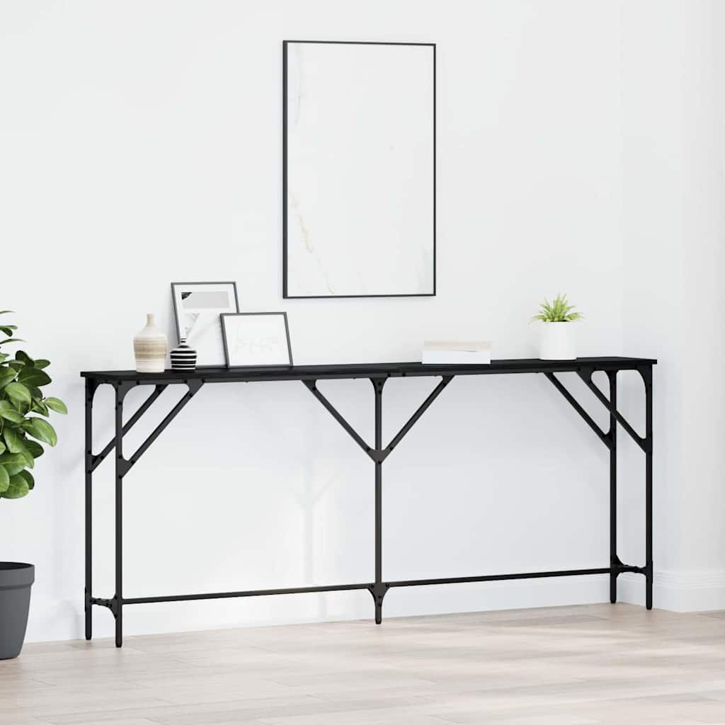 Konzolna stolica Crni hrast 180 x 23 x 75 cm