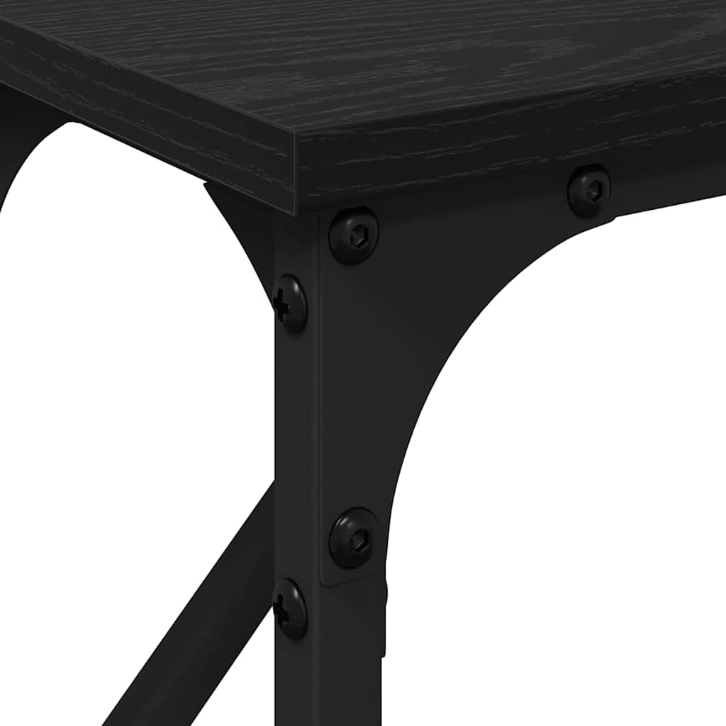 Konzolna stolica Crni hrast 140 x 23 x 75 cm