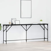 Konzolna stolica Crni hrast 200 x 29 x 75 cm
