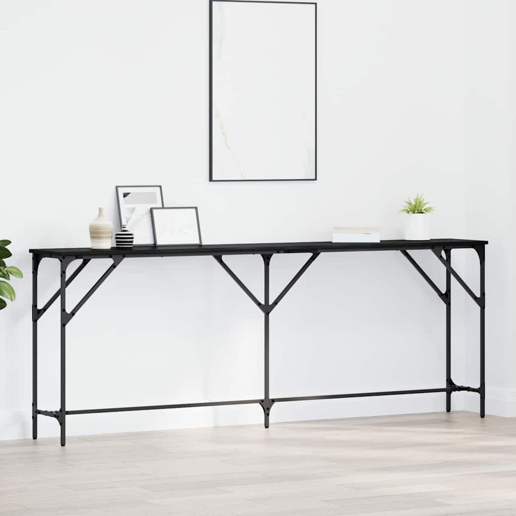 Konzolna stolica Crni hrast 200 x 29 x 75 cm
