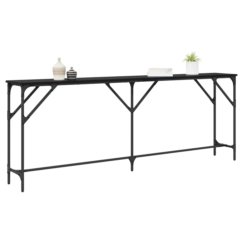 Konzolna stolica Crni hrast 200 x 29 x 75 cm