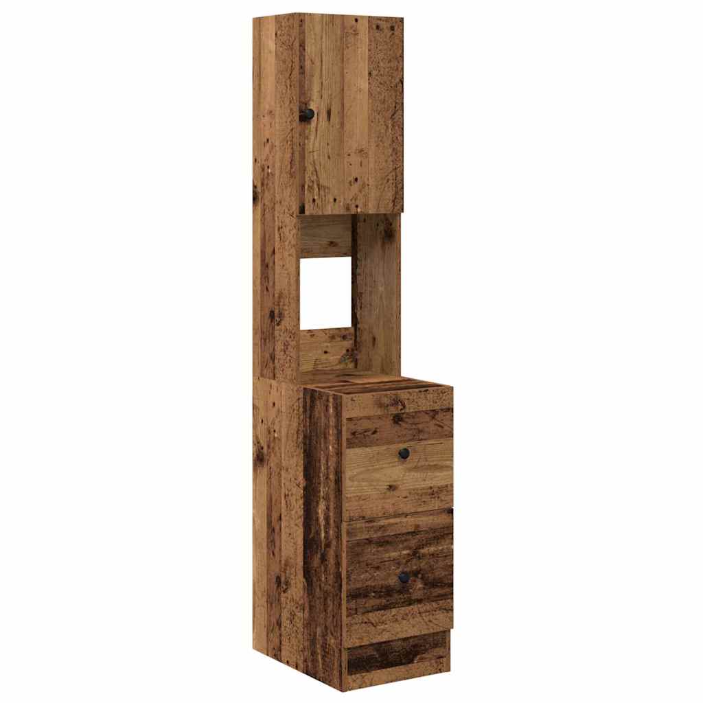 Kuhinjski bufet s ladicama Staro drvo 32 x 50 x 180 cm