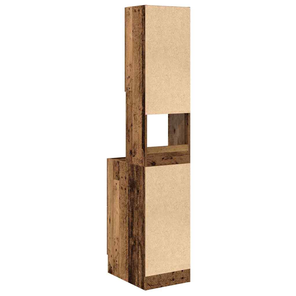 Kuhinjski bufet s ladicama Staro drvo 32 x 50 x 180 cm
