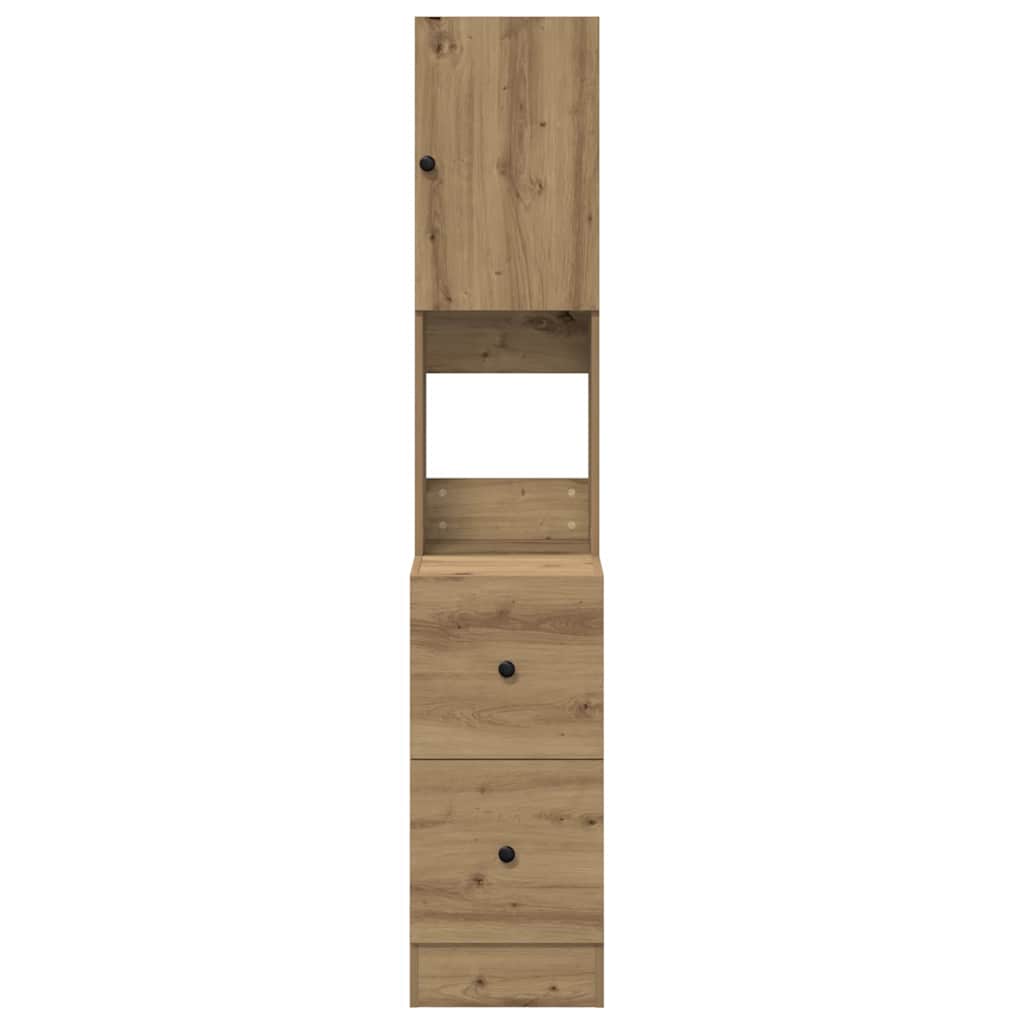 Kuhinjski bufet s ladicama Umjetnički hrast 32 x 50 x 180 cm