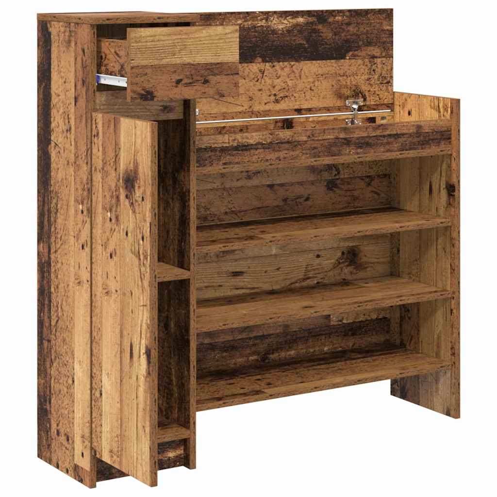 Ormar za cipele s ladicama Staro drvo 100,5 x 28 x 100 cm