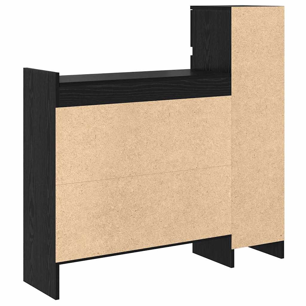 Ormar za cipele s ladicama Crni hrast 100,5 x 28 x 100 cm