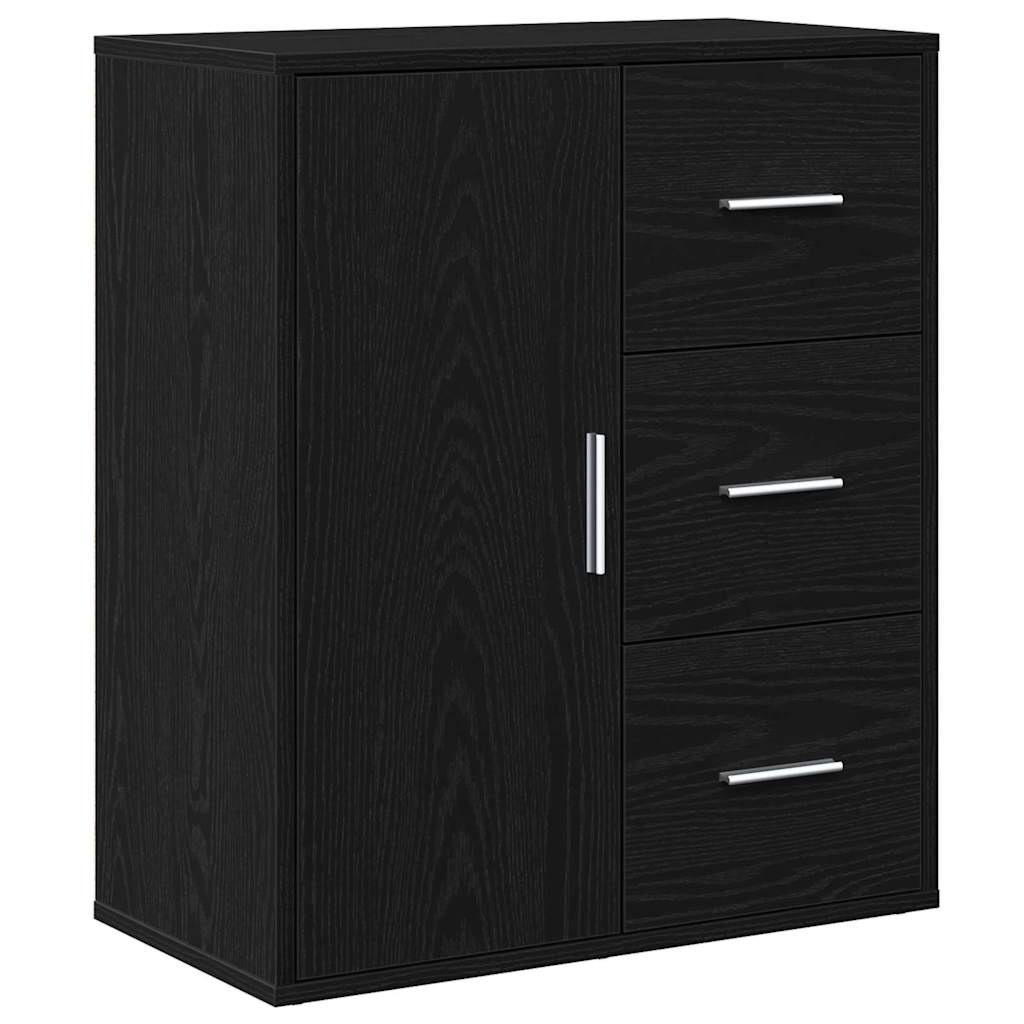 Kreveta s ladicama Crni hrast 60 x 31 x 70 cm Konstruirano drvo