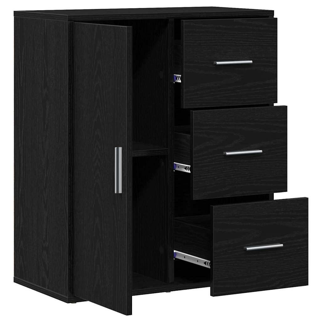 Kreveta s ladicama Crni hrast 60 x 31 x 70 cm Konstruirano drvo
