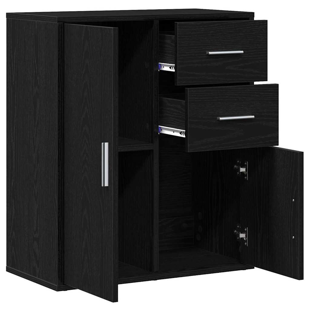 Kreveta s ladicama Crni hrast 60 x 31 x 70 cm Konstruirano drvo