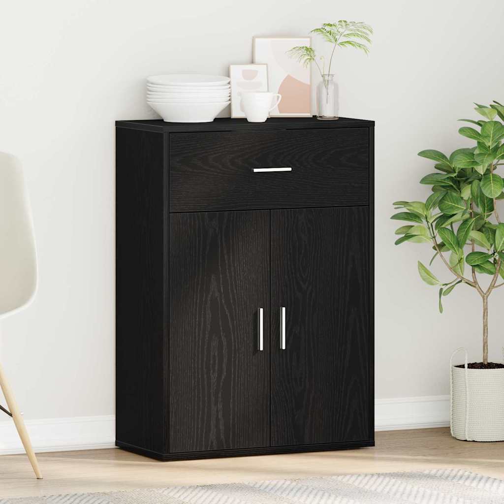 Kreveta s ladicama Crni hrast 60 x 30 x 84 cm Konstruirano drvo