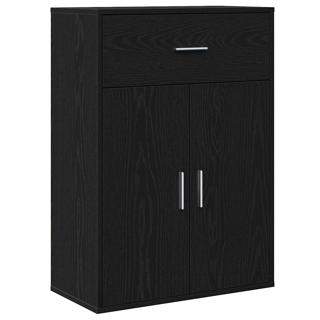 Kreveta s ladicama Crni hrast 60 x 30 x 84 cm Konstruirano drvo