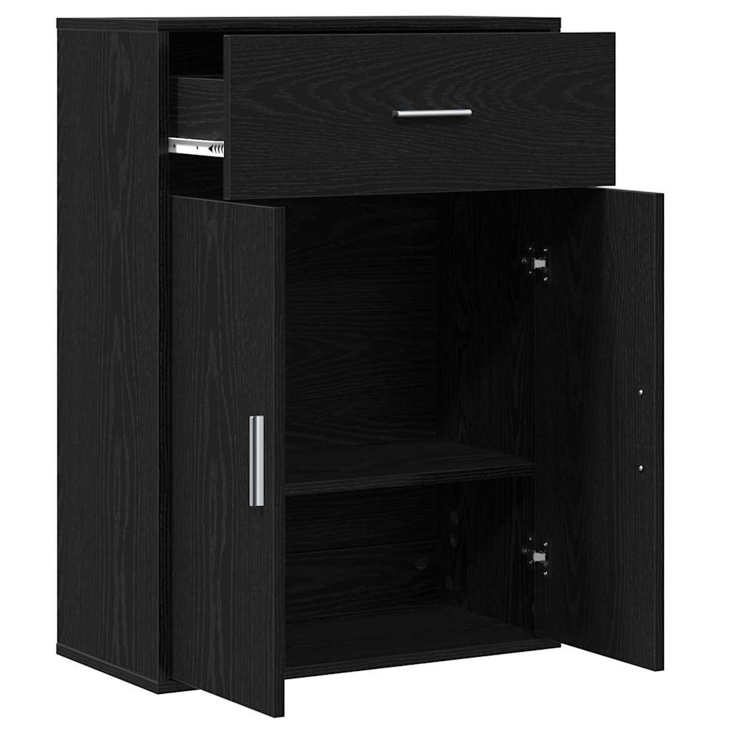 Kreveta s ladicama Crni hrast 60 x 30 x 84 cm Konstruirano drvo