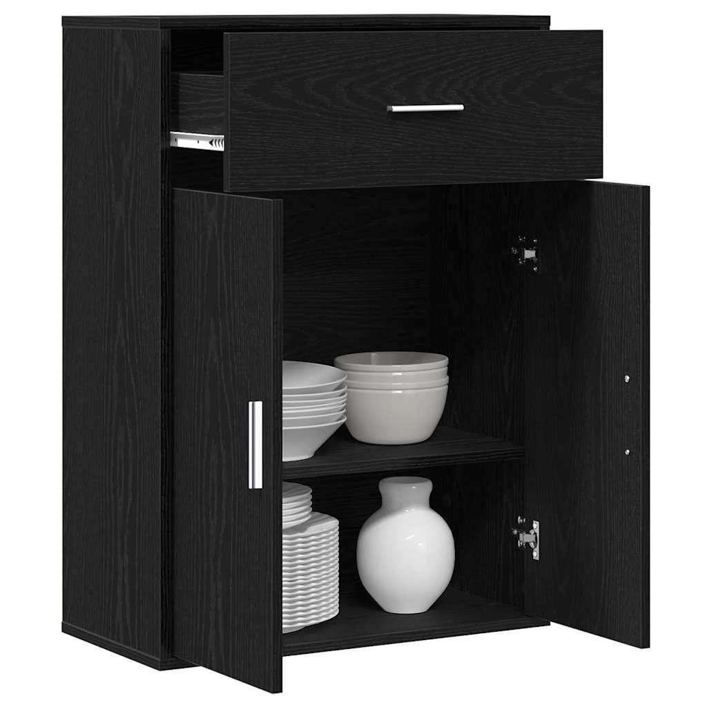 Kreveta s ladicama Crni hrast 60 x 30 x 84 cm Konstruirano drvo