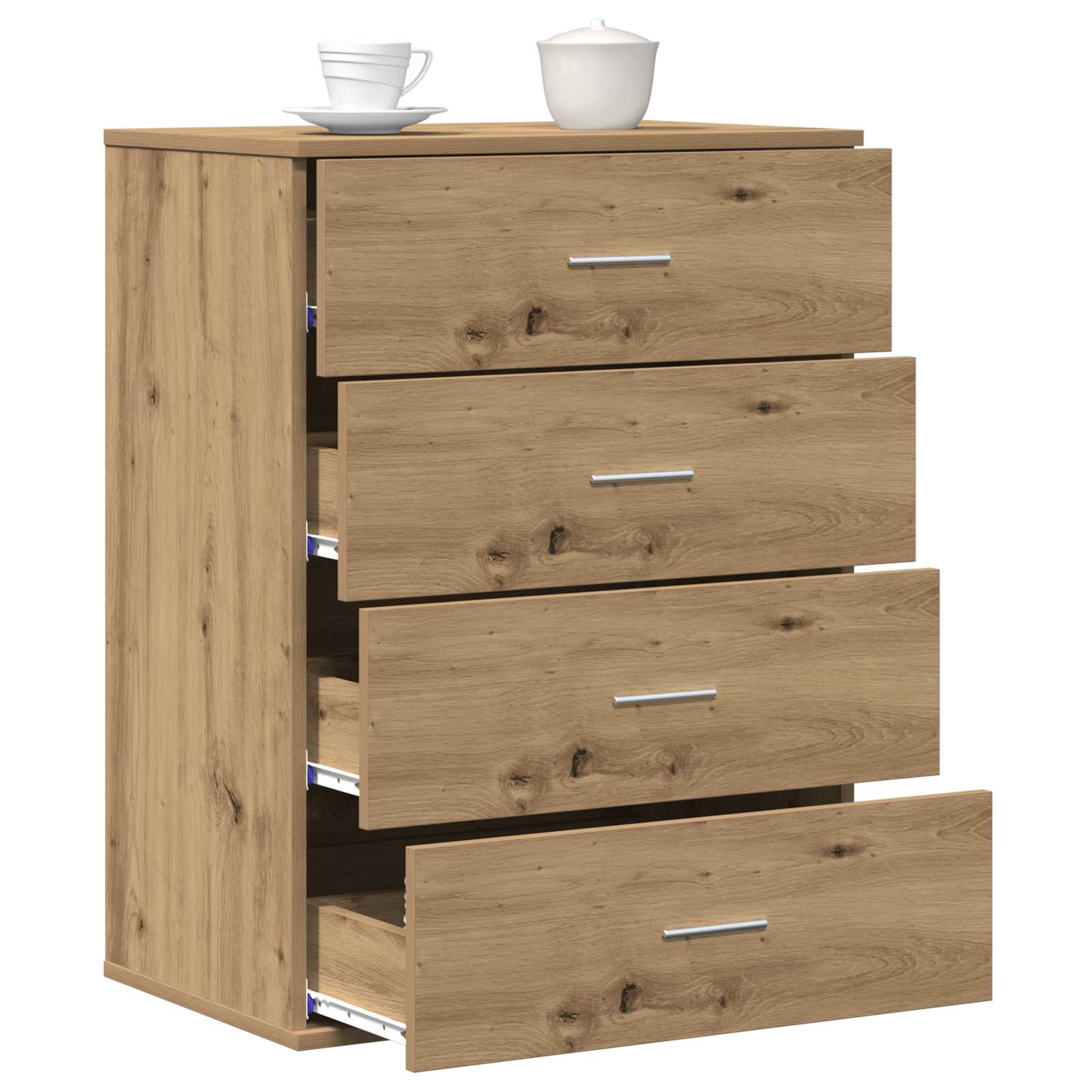 Kreveta Umjetnički hrast 60 x 39 x 80 cm Konstruirano drvo