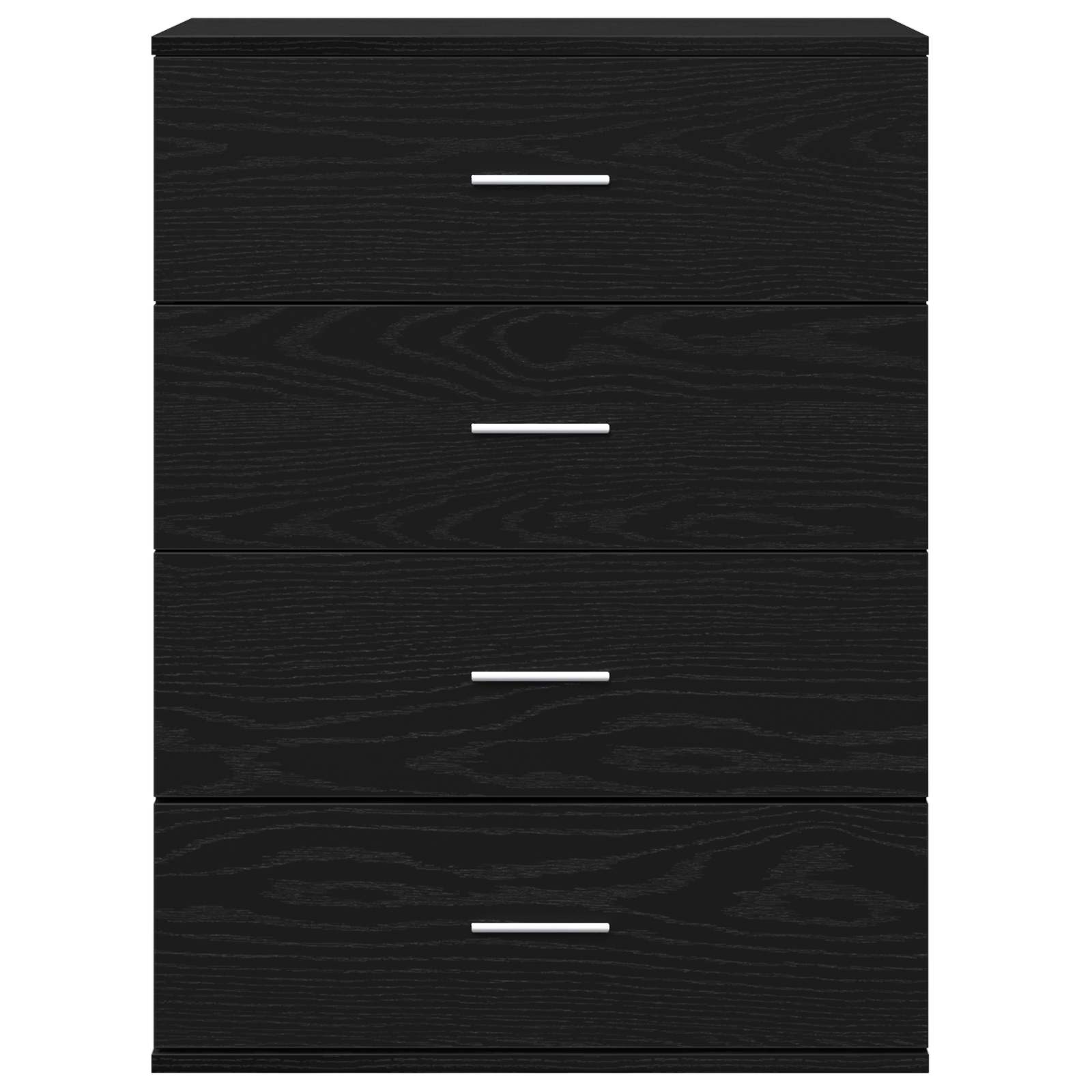 Kreveta s ladicama Crni hrast 60 x 39 x 80 cm Konstruirano drvo