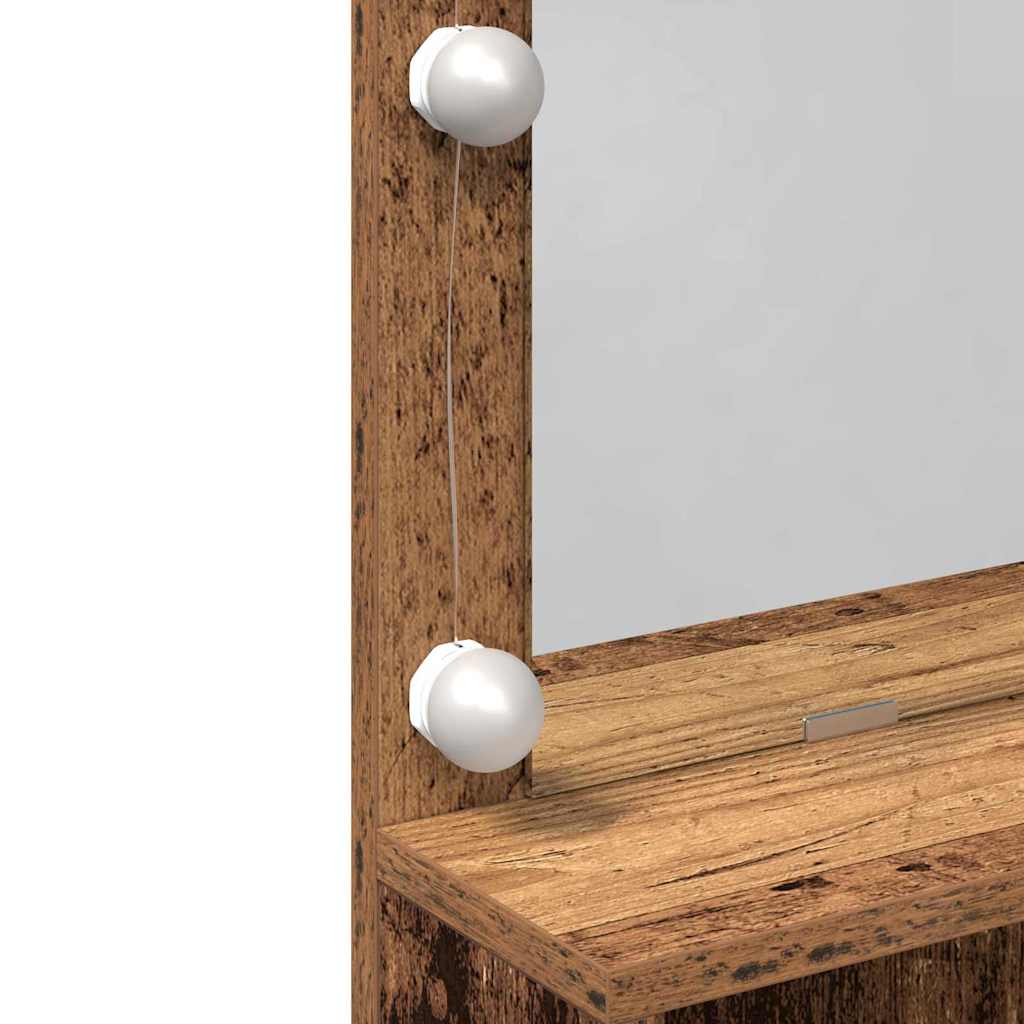 Toaletni stol Staro drvo 80 x 41 x 134,5 cm Konstruirano drvo