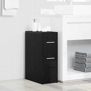 Set namještaja za kupaonicu Zidne Crni hrast 22 x 44 x 61.5 cm