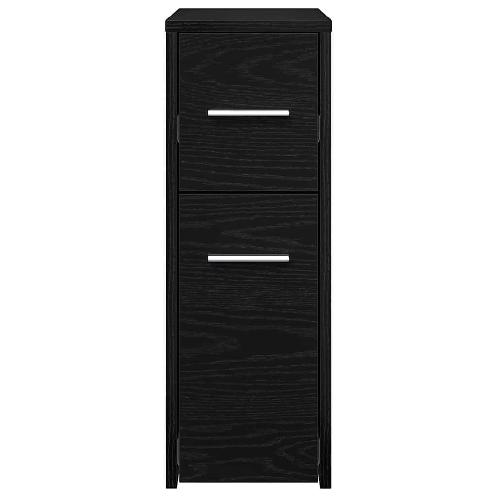 Set namještaja za kupaonicu Zidne Crni hrast 22 x 44 x 61.5 cm