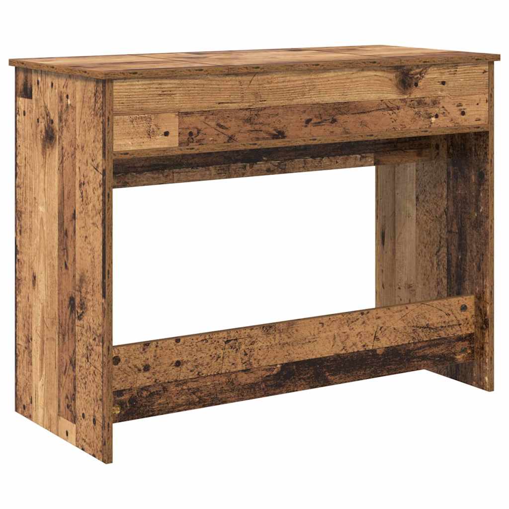Kozmetički stol s ladicama Staro drvo 100 x 45 x 76 cm