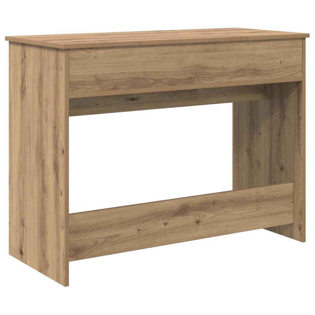 Kozmetički stol s ladicama Umjetnički hrast 100 x 45 x 76 cm