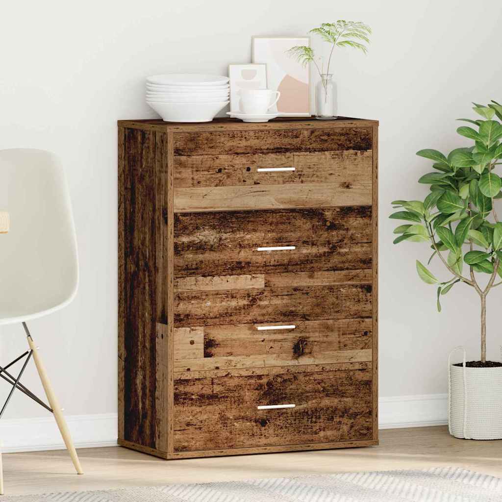 Kreveta s ladicama Staro drvo 60 x 31 x 84 cm Konstruirano drvo